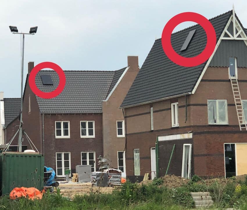 Zonnepanelen-schaampanelen-Nieuwbouw