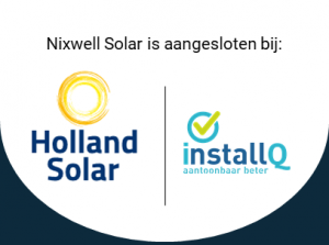 Nixwell Solar Aangesloten bij Holland Solar & InstallQ